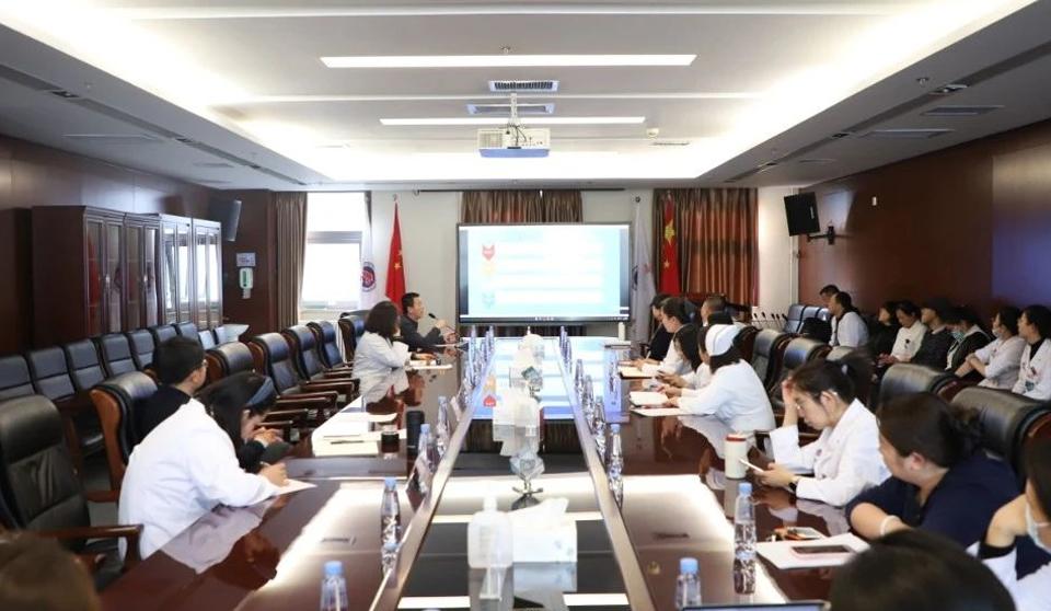 医院召开挂靠自治区级质控中心秘书培训座谈会